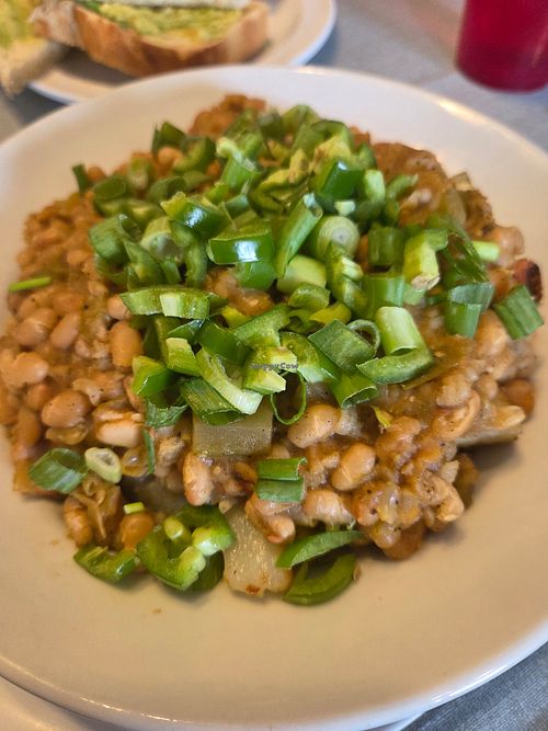 White bean chili at Oliver's in Pocatello