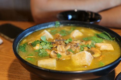 ramen at Wagamama in Muscat