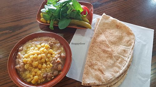 Foul mdammas at Abou Abdallah Restaurant in Beirut