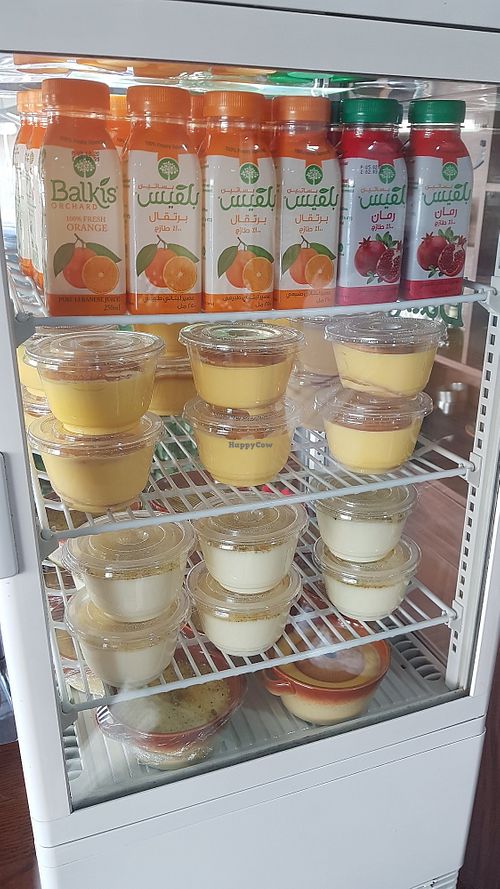 Fresh juices at Abou Abdallah Restaurant in Beirut