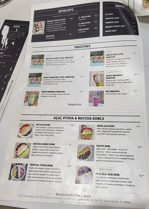  at Revolucion Coffee & Juice in San Antonio