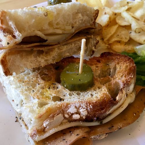 Smoked deli slices panino  at VilaVerde in Buffalo