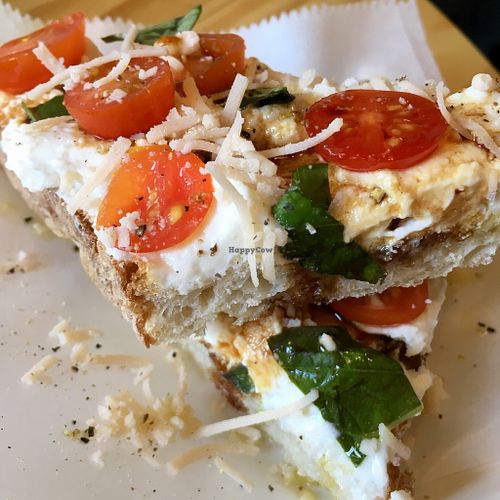 Ricotta toast at VilaVerde in Buffalo