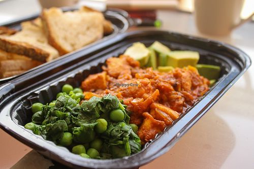 tofu scramble at Anais Cafe in Manama