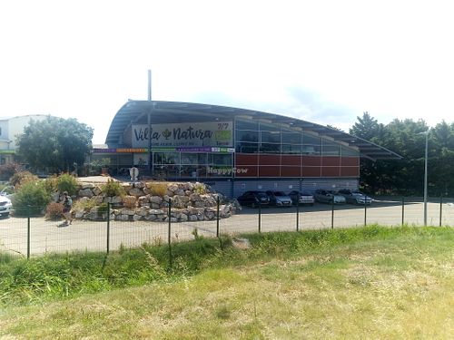 Easy to spot from the main road at Villa Natura in Arles