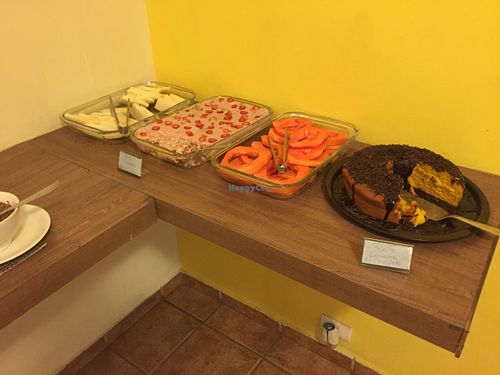 Desserts - only four options :( but they were good. :) at Anna Prem B6 in Sao Paulo