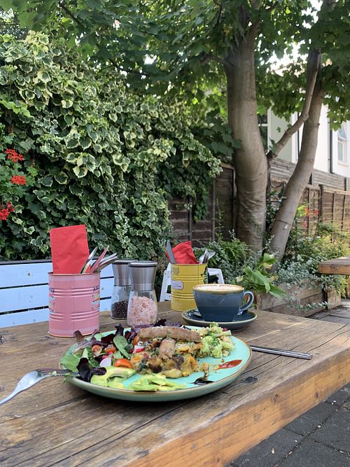 Vegan hash 😋   at Tealeaf in Hove