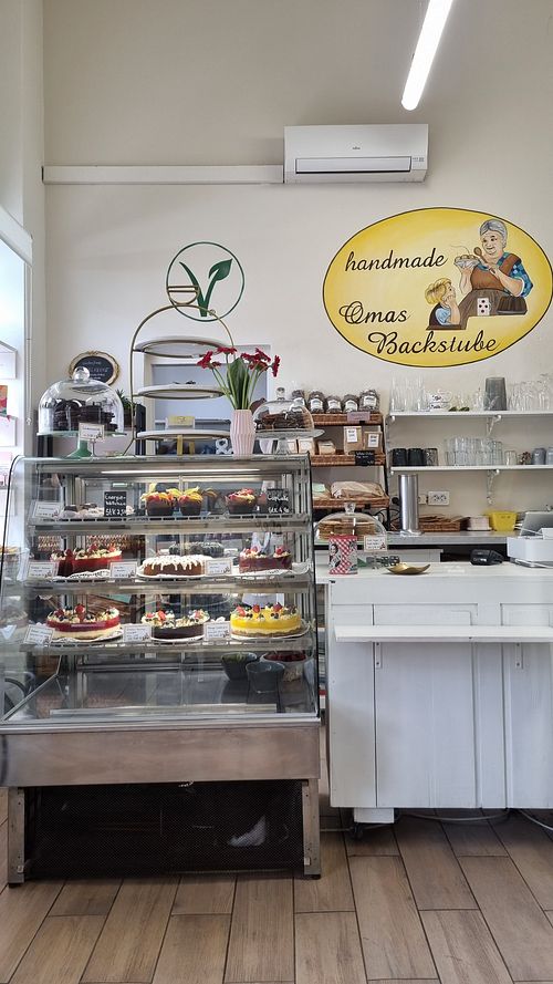 The cafe at Omas Backstube in Vienna