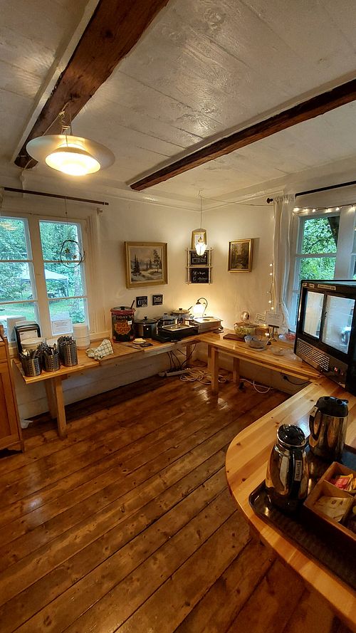 All you can eat buffet at Mormors Bakeri in Karlshamn