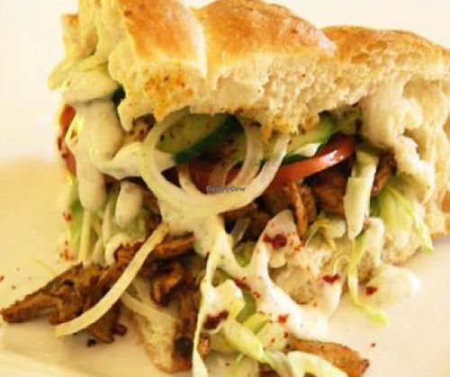 amazing vegan kebab at Loving Hut - Maria Kuhn Gasse in Vienna