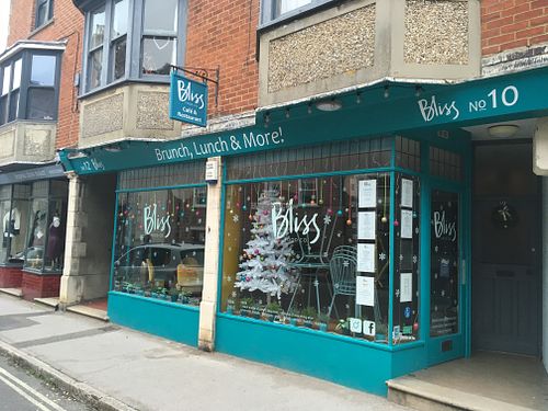 The outside of Bliss at Bliss in Swanage