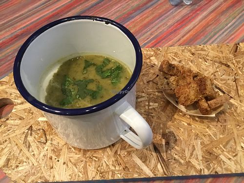 Soup of the Day at Yummy Bowl in Brussels