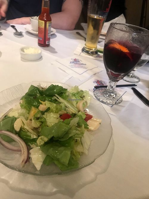 Heart of palm salad at Columbia in Tampa