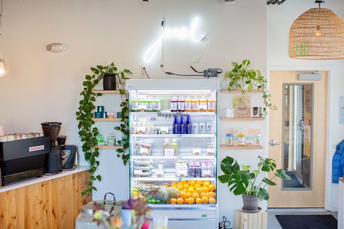 Grab and Go Cooler at Juel Modern Apothecary in White River Junction