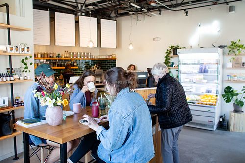 Interior Space at Juel Modern Apothecary in White River Junction