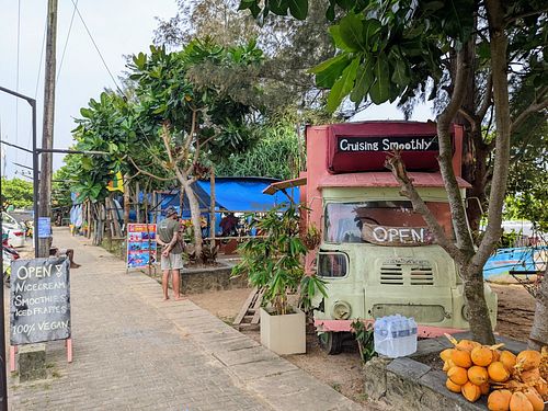Look for this truck at Cruising Smoothly in Weligama