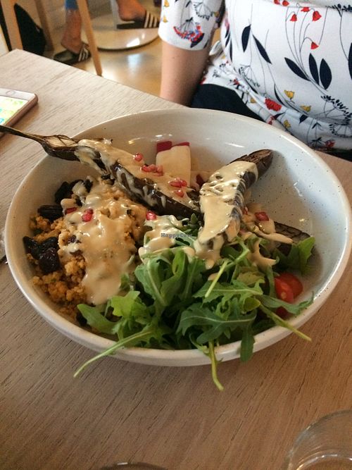 Delicious aubergine  at Sister of Soul in Richmond