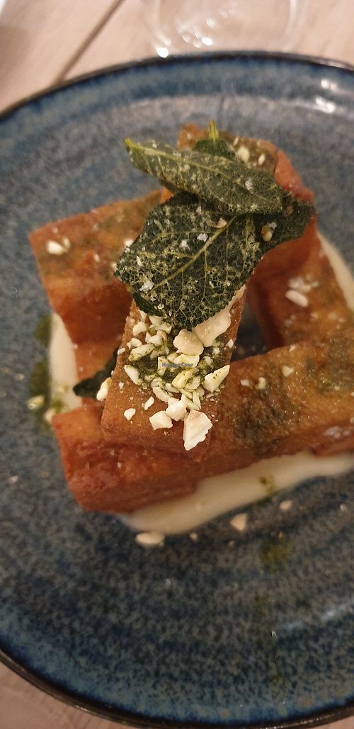 Polenta jenga at Sister of Soul in Richmond