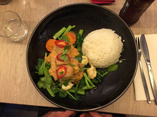 Mixed up veg Thai Stirfry at Sister of Soul in Richmond