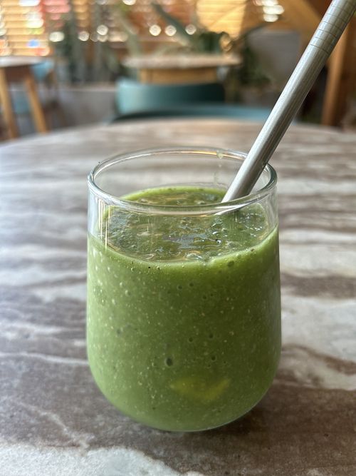 Shine on juice  at The Vegan Lab in Dahab