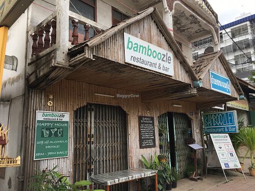 Restaurant Front at Bamboozle in Phonsavan