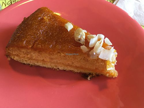 Carrot cake at Semente - Art - Coffee & Plant Based Food in Braga