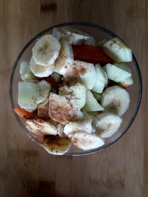 Porridge at Travel Yoga Cafe in New Delhi