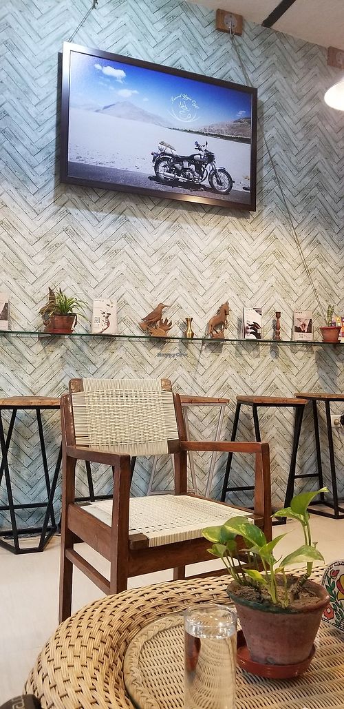 Inside at Travel Yoga Cafe in New Delhi