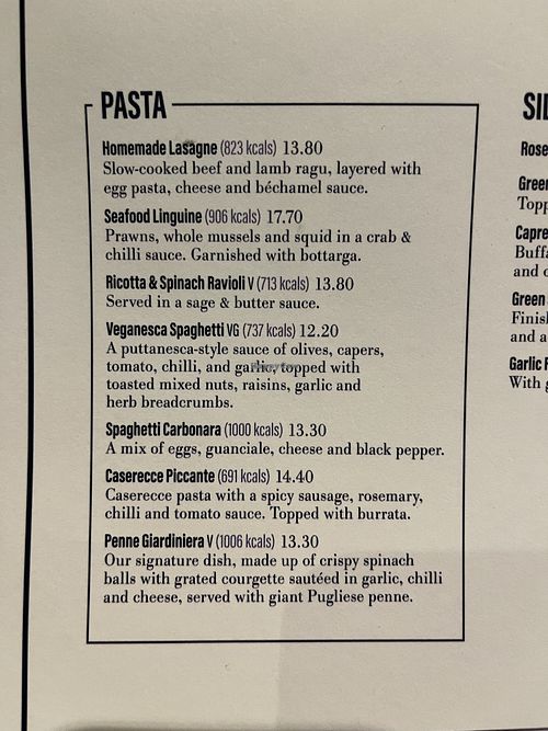 Veganesca spaghetti   at LHR - Carluccios  - T4 Airside in West London