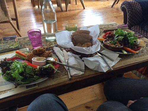 lunch at The Phoenix Vegetarian Restaurant & Accommodation in Castlemaine