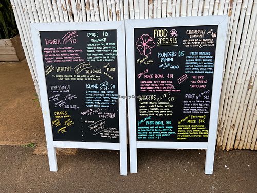 Today’s suggestions  at Raised by the Waves  in Kahuku