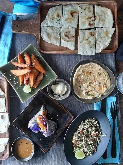 Tapas.😄Very delicous! at Gecko Republic Jungle Cafe in Koh Tao