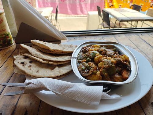  at Mark's Cafe in Varanasi