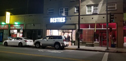 Outside at BESTIES Vegan Paradise - Hollywood in Hollywood
