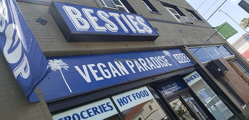 Outside at BESTIES Vegan Paradise - Hollywood in Hollywood