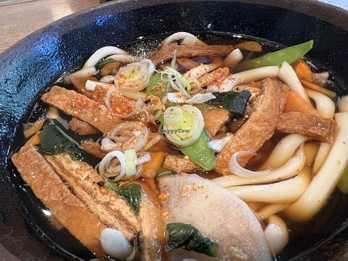 vegan udon soup  at Yooji's Sushi - Bahnhofstrasse in Zurich