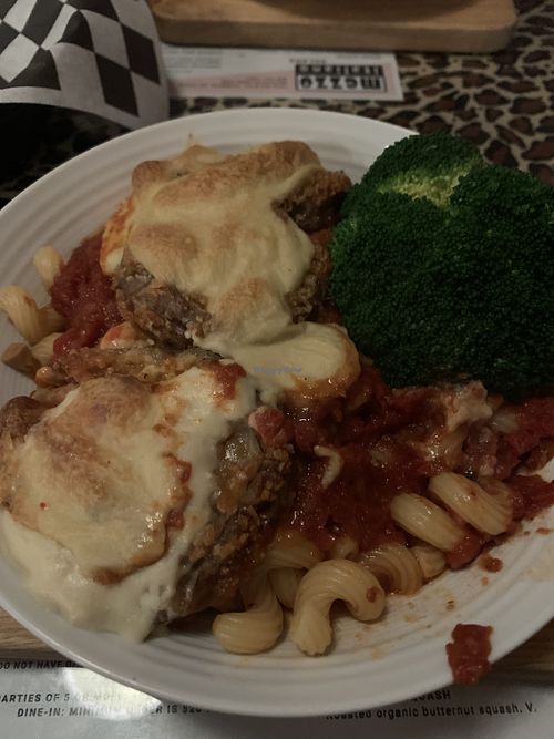 Vegan Italian at Mezzo Italiano in Cambria