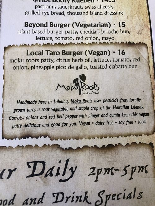 Taken on 5/27/19 at Captain Jack's in Lahaina