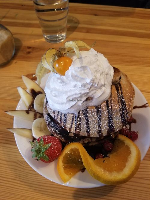 Pancakes at Veg room in Berlin