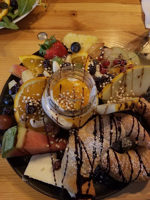 Sweet breakfast at Veg room in Berlin