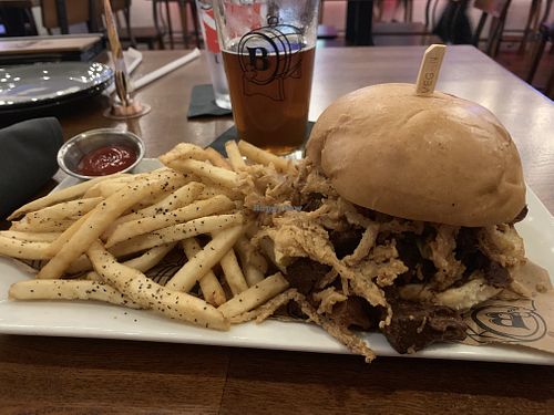 BBQ Jackfruit “Pulled Pork" at Batch in West Palm Beach