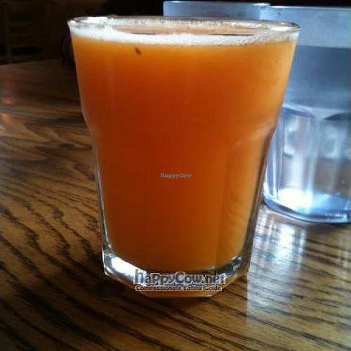 Fresh OJ at Wildflower Cafe and Bakery in Arcata