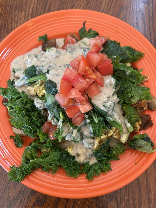 Wildflower Florentine   at Wildflower Cafe and Bakery in Arcata