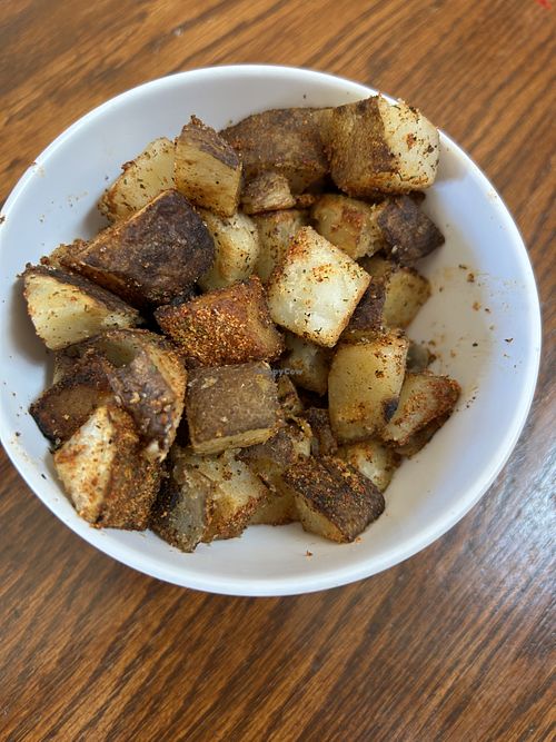 Side of potatoes   at Wildflower Cafe and Bakery in Arcata