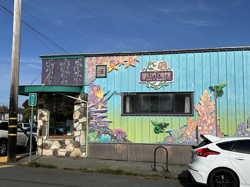 Outside   at Wildflower Cafe and Bakery in Arcata