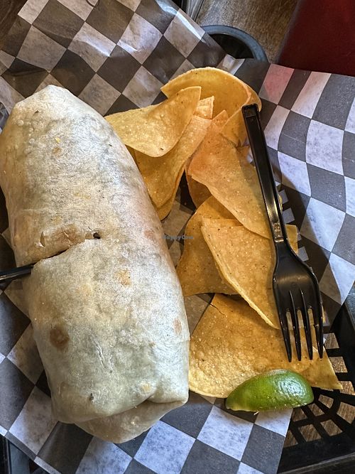 Soyrizo burrito   at Stuft in Hampton