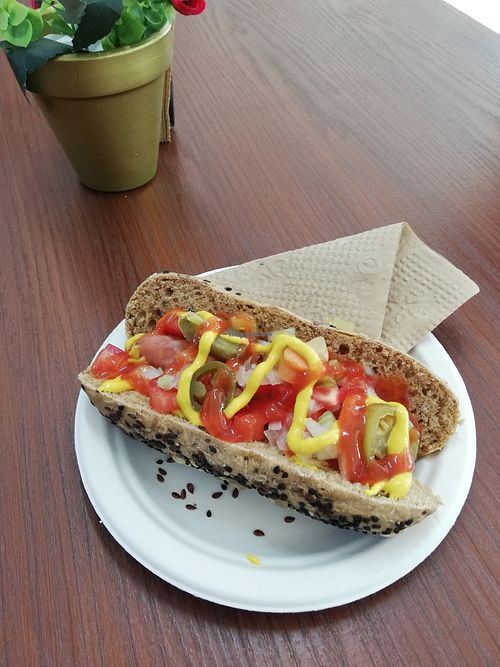 Vegan Hotdog  at Tocani Calli in Metepec