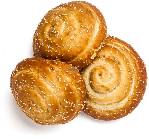 pretzel burger/sandwich buns at Brezel in Cincinnati