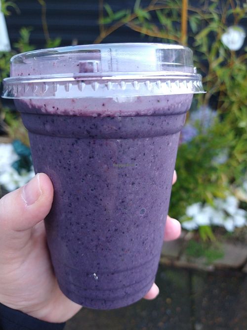 Smoothie at Flying Cat Coffee in Portland