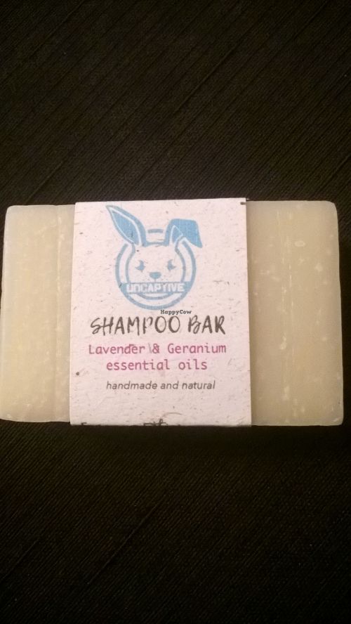 Shampoo bar at Uncaptive in Newcastle Upon Tyne